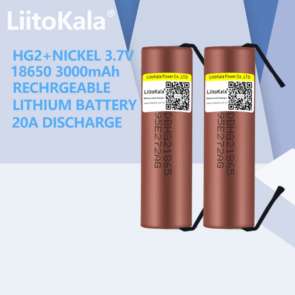 Liitokala 18650 аккумулятор hg2 3000 мач - Фотография_3