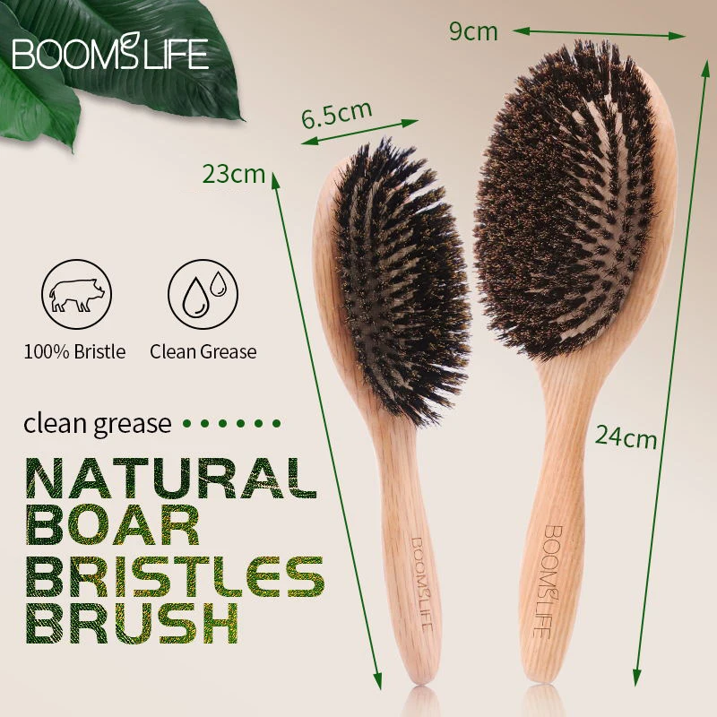 Boomslife щетка для волос из щетины - Фотография_3