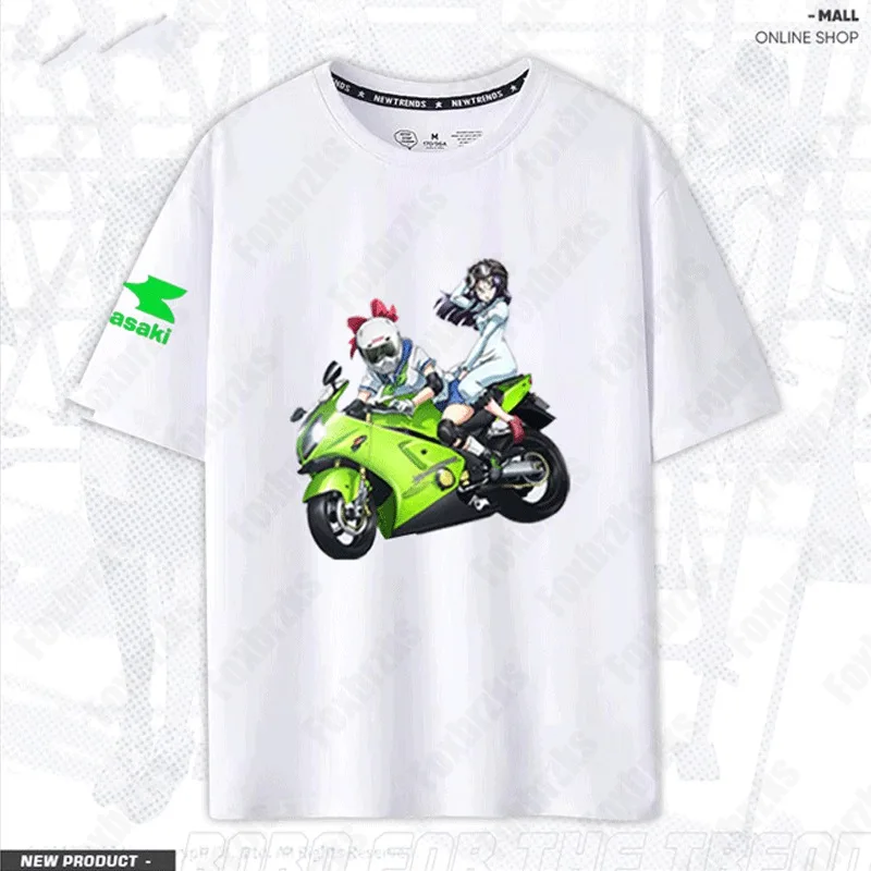 Года, мужская футболка kawasaki ninja motorcycle factory - Фотография_5