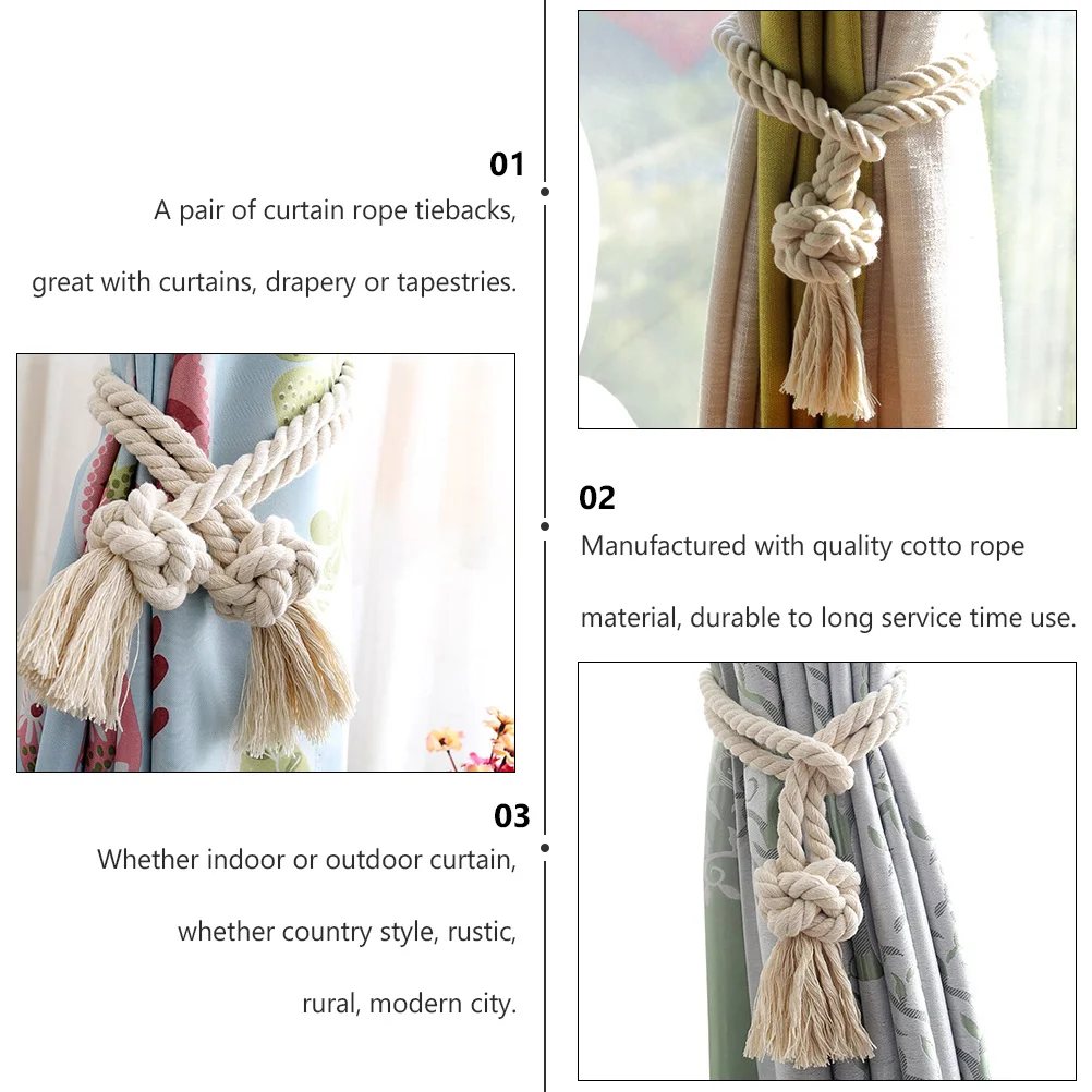 Подхваты для веревки для штор - Фотография_2