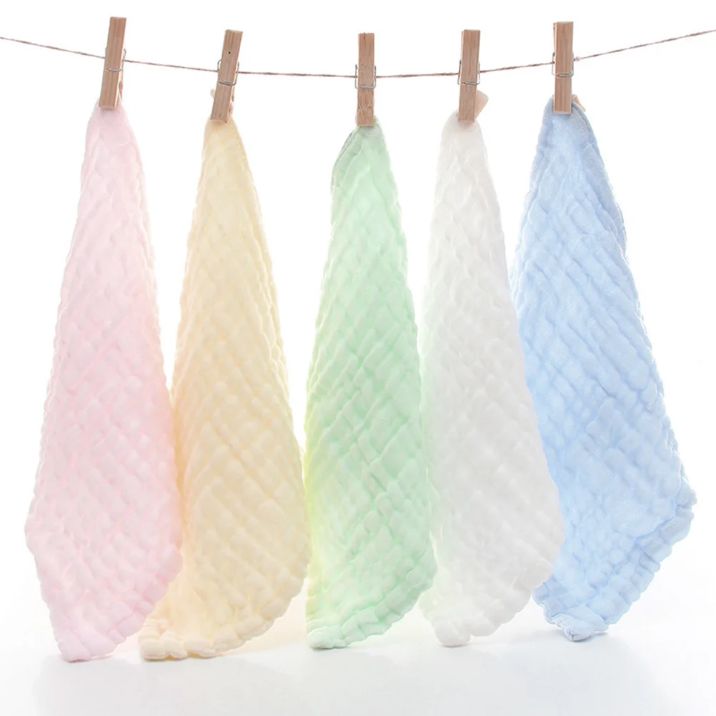 Хлопковые детские полотенца со слюной