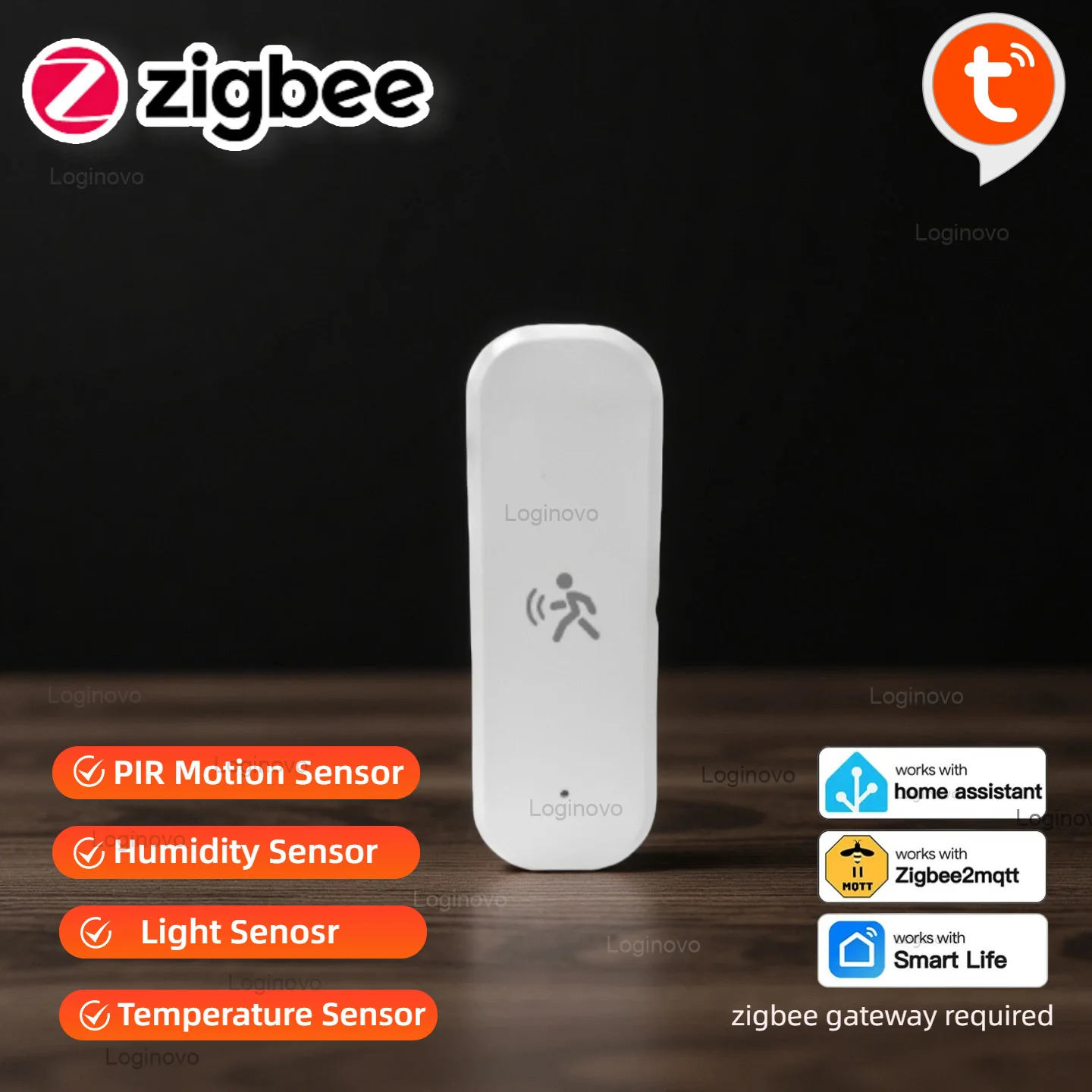 Zigbee 3,0 pir датчик движения