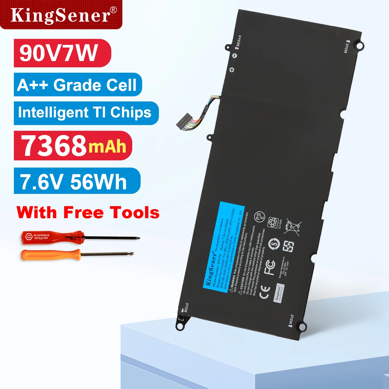 Аккумулятор kingsener 90v7w jhxpy
