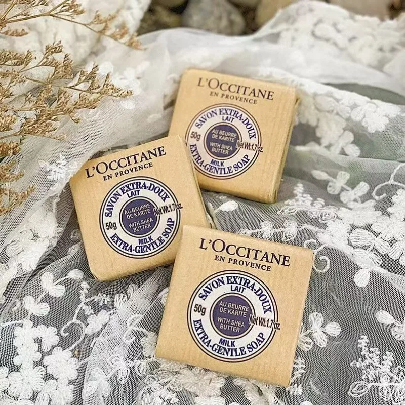Мыло с маслом ши l'occitane