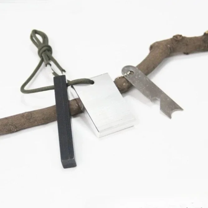 Новый аварийный открытый большой магниевый блок для выживания