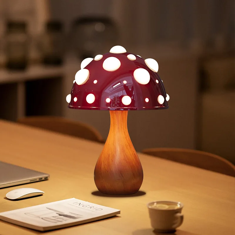Настольный светильник shiitake - Фотография_3