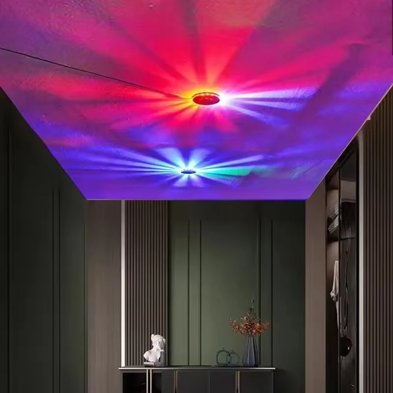 Красочные диско-огни 48led rgb - Фотография_4