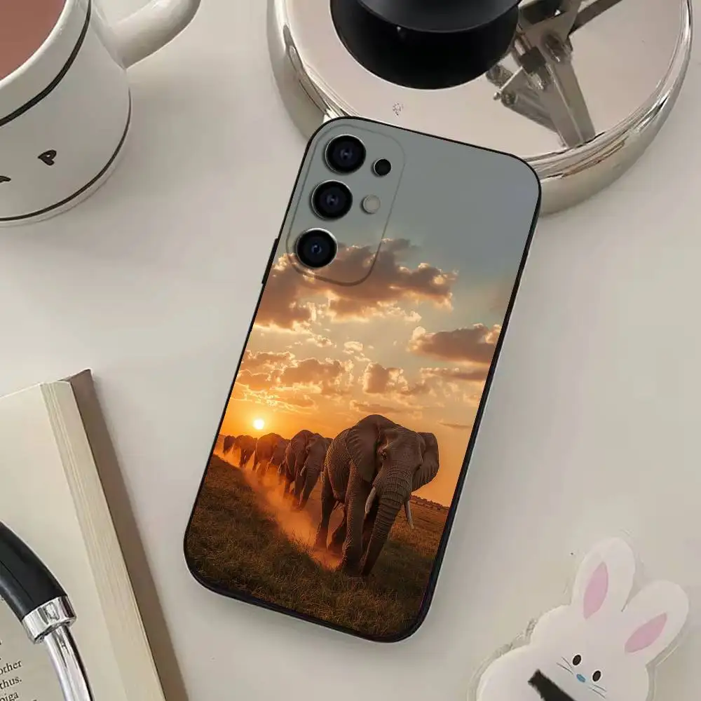 Чехол для телефона с изображением слона для samsung s25 - Фотография_5