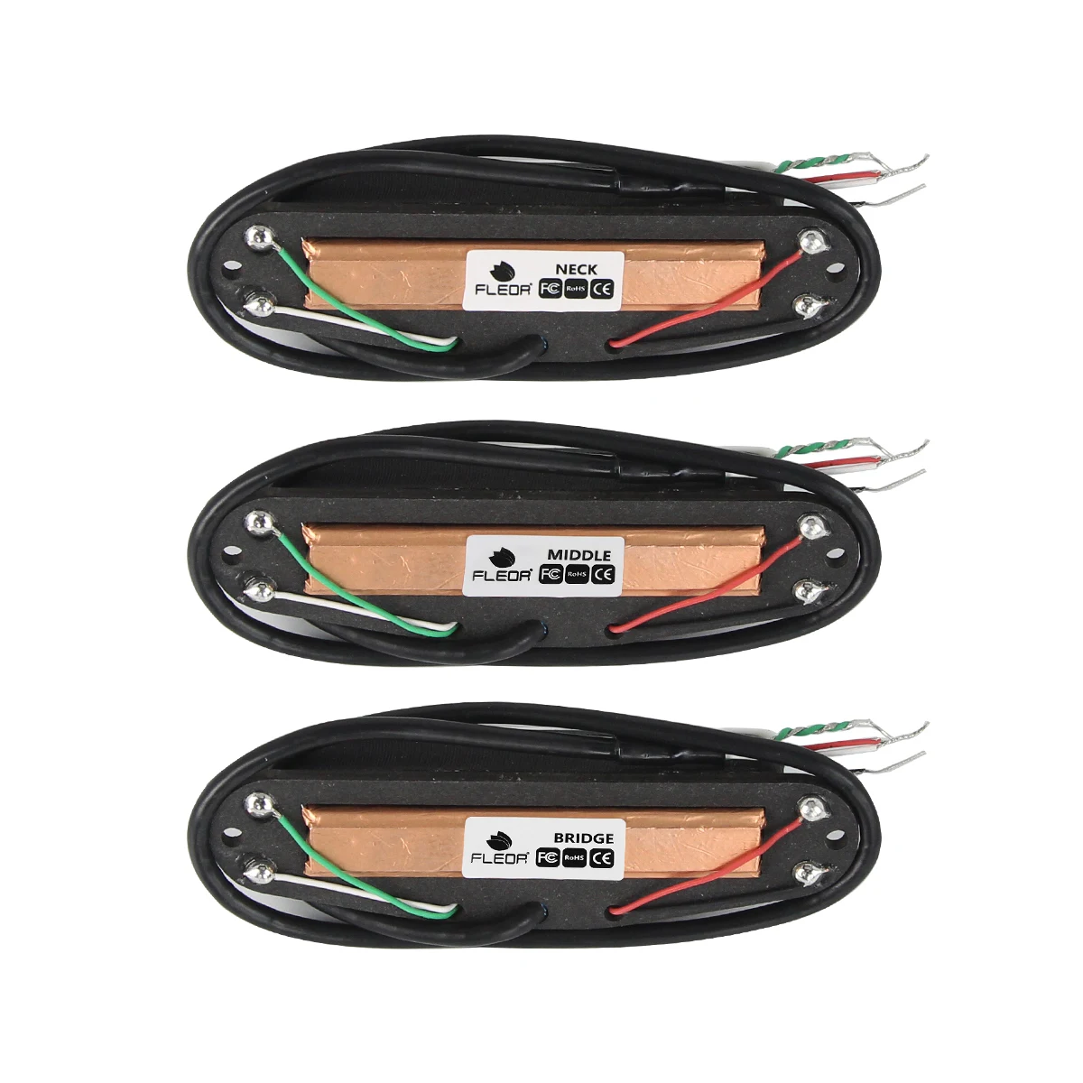 Alnico 5 hot dual rails хамбакер звукосниматель с одной катушкой - Фотография_6