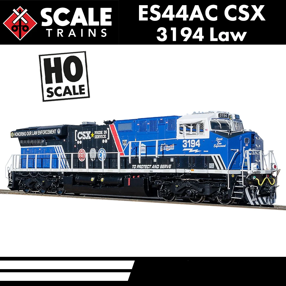 Модель поезда scaletrends ho 1/87 es44ac csx 3194
