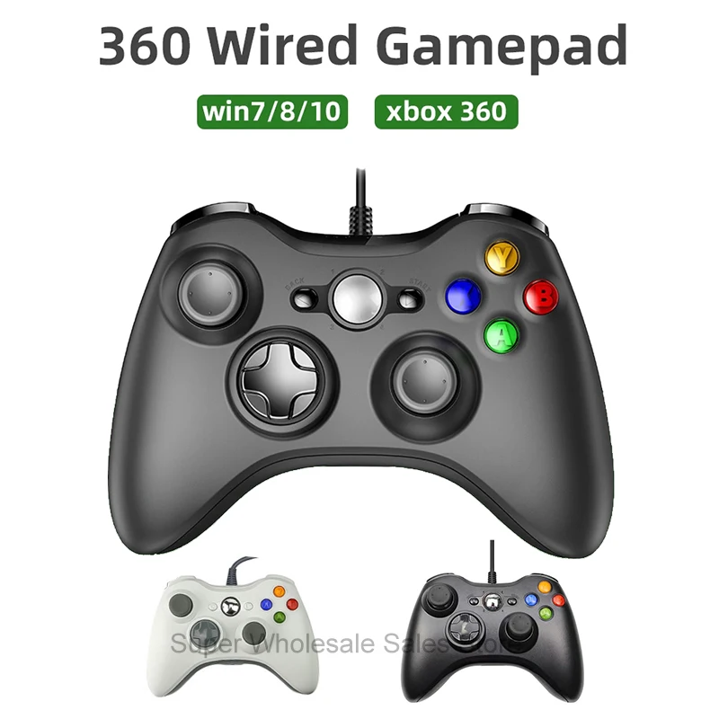 Проводной игровой контроллер для xbox 360
