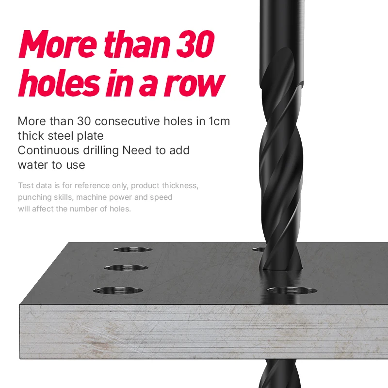 Набор кобальтовых сверл huhao m35 с металлическим корпусом - Фотография_3