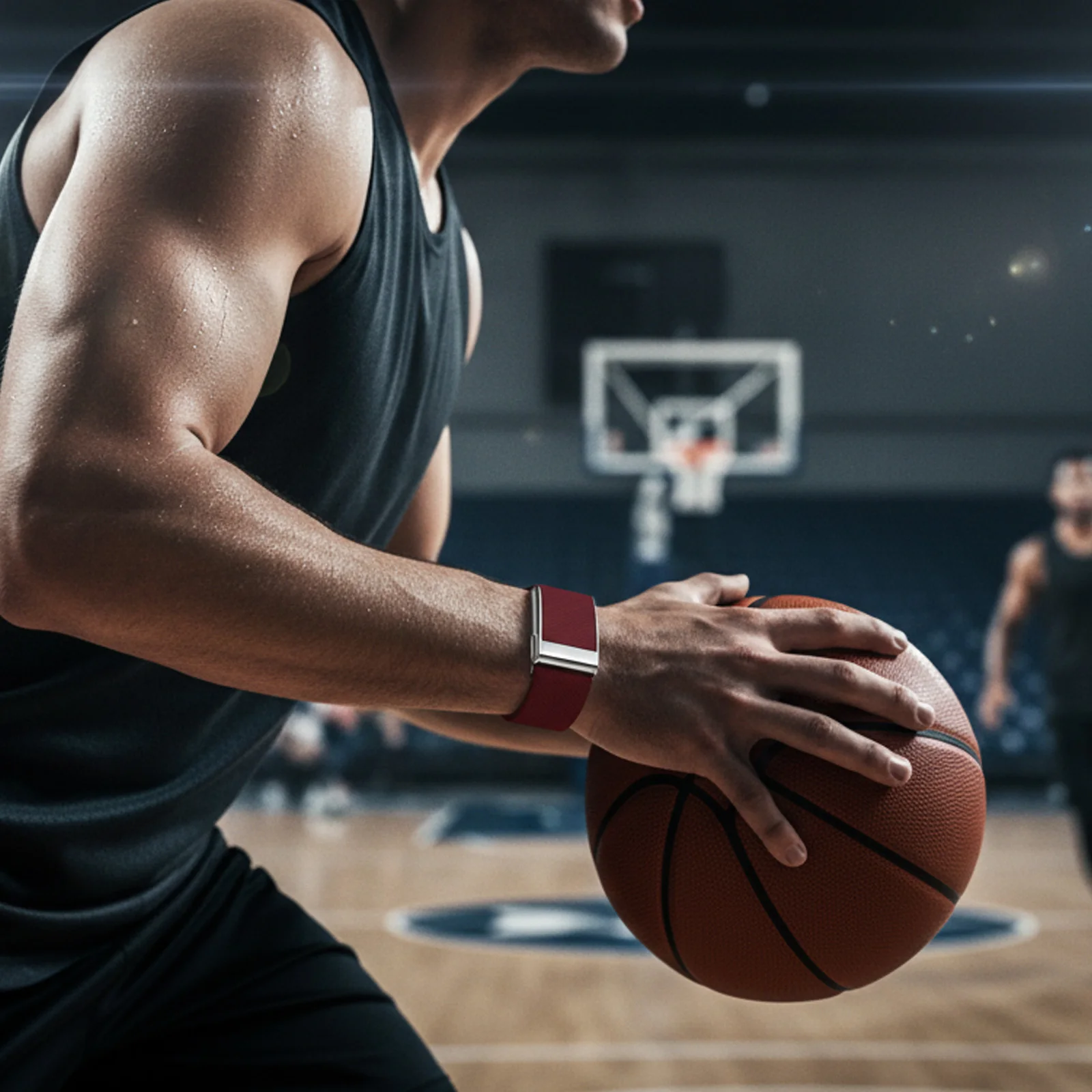 Дышащий регулируемый браслет hydroknit для группы whoop 5 - Фотография_4