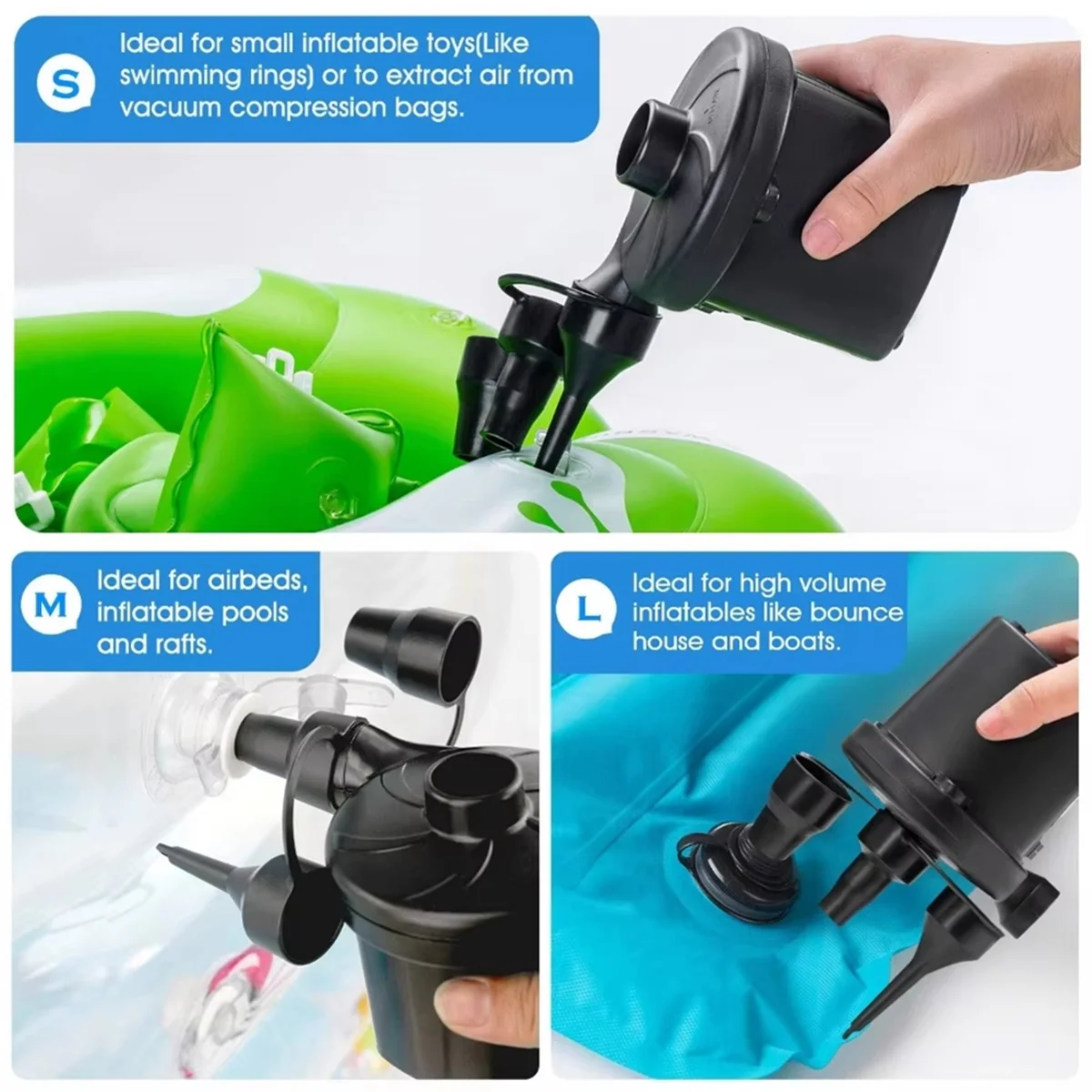 Aa25 2000 мач воздушный насос usb - Фотография_4