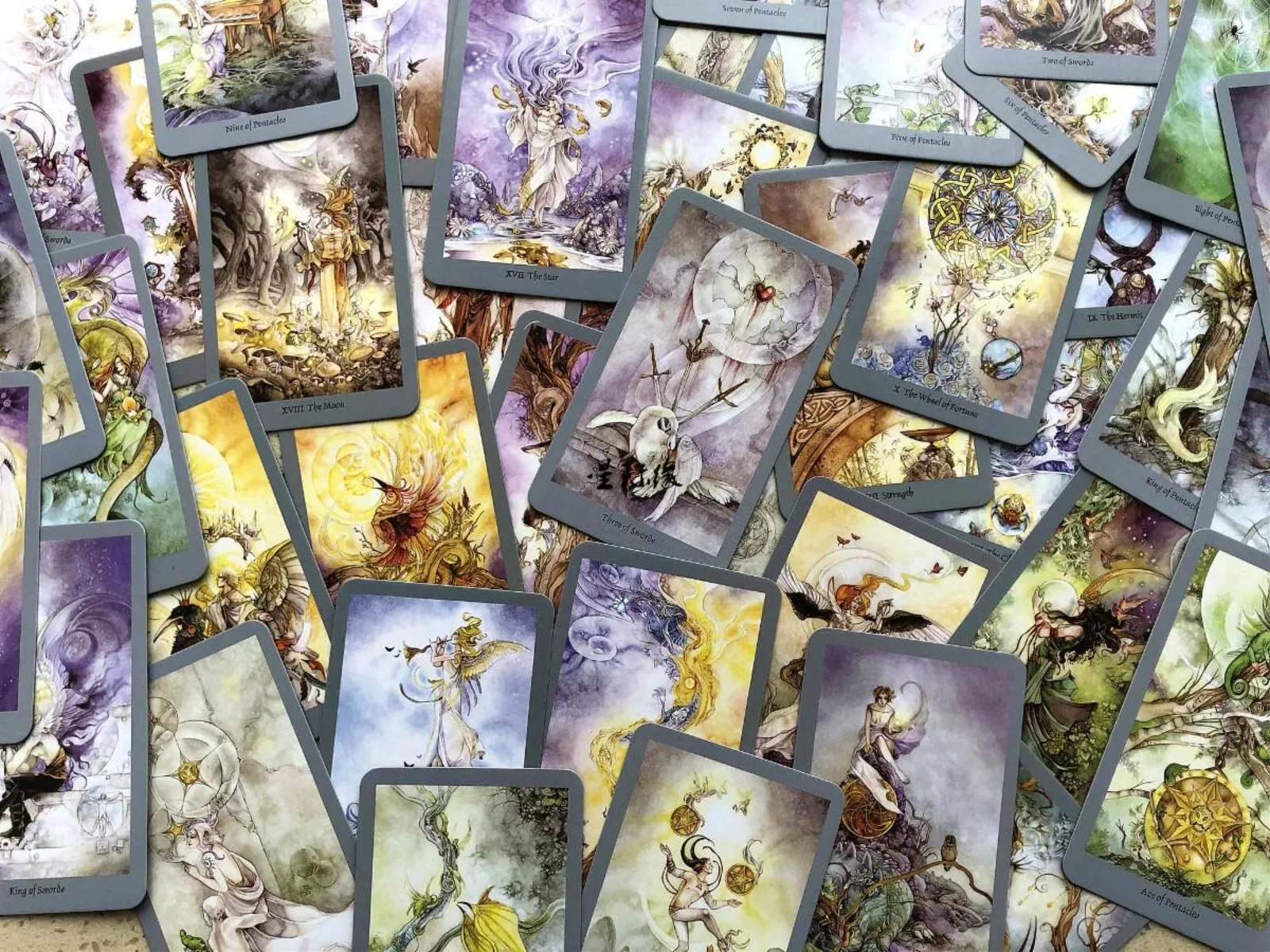 Карта таро shadowscapes |   большой размер 12*7 см - Фотография_5
