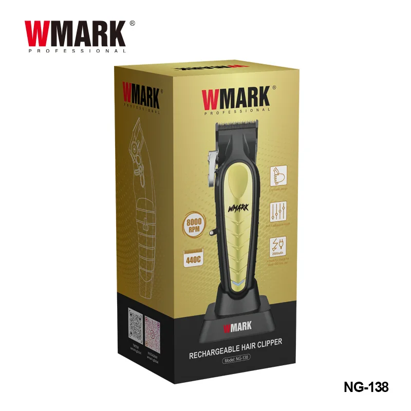 Машинка для стрижки волос wmark ng-138 + ng-388new - Фотография_4