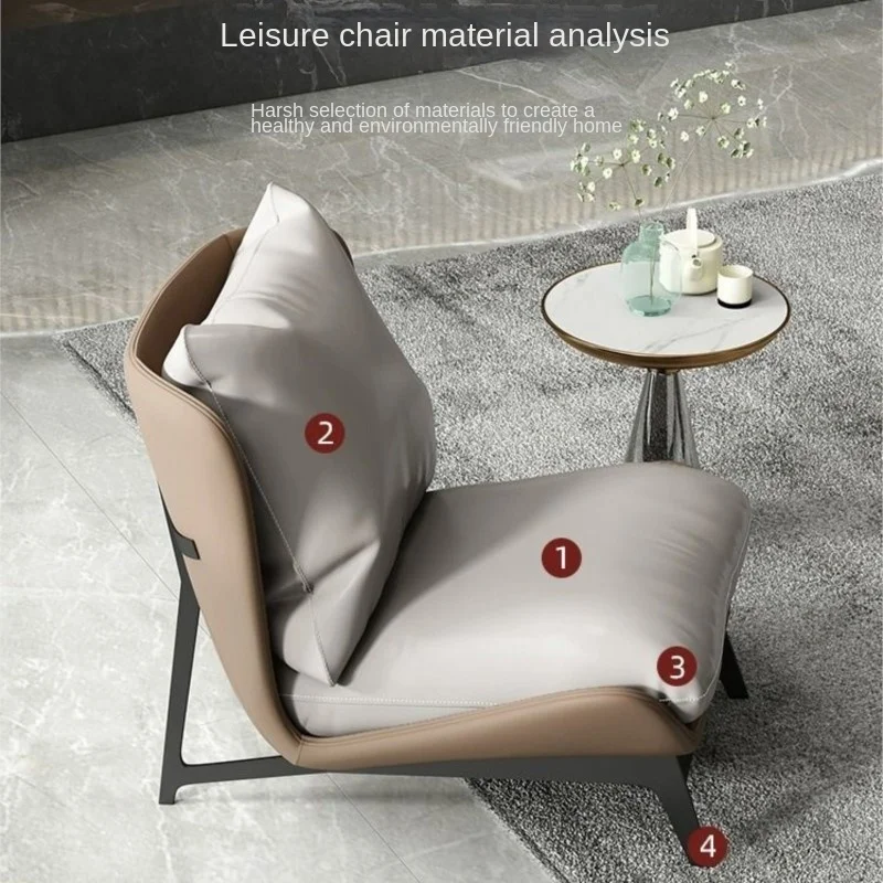 Модели ленивый диван гостиная одиночный - Фотография_6