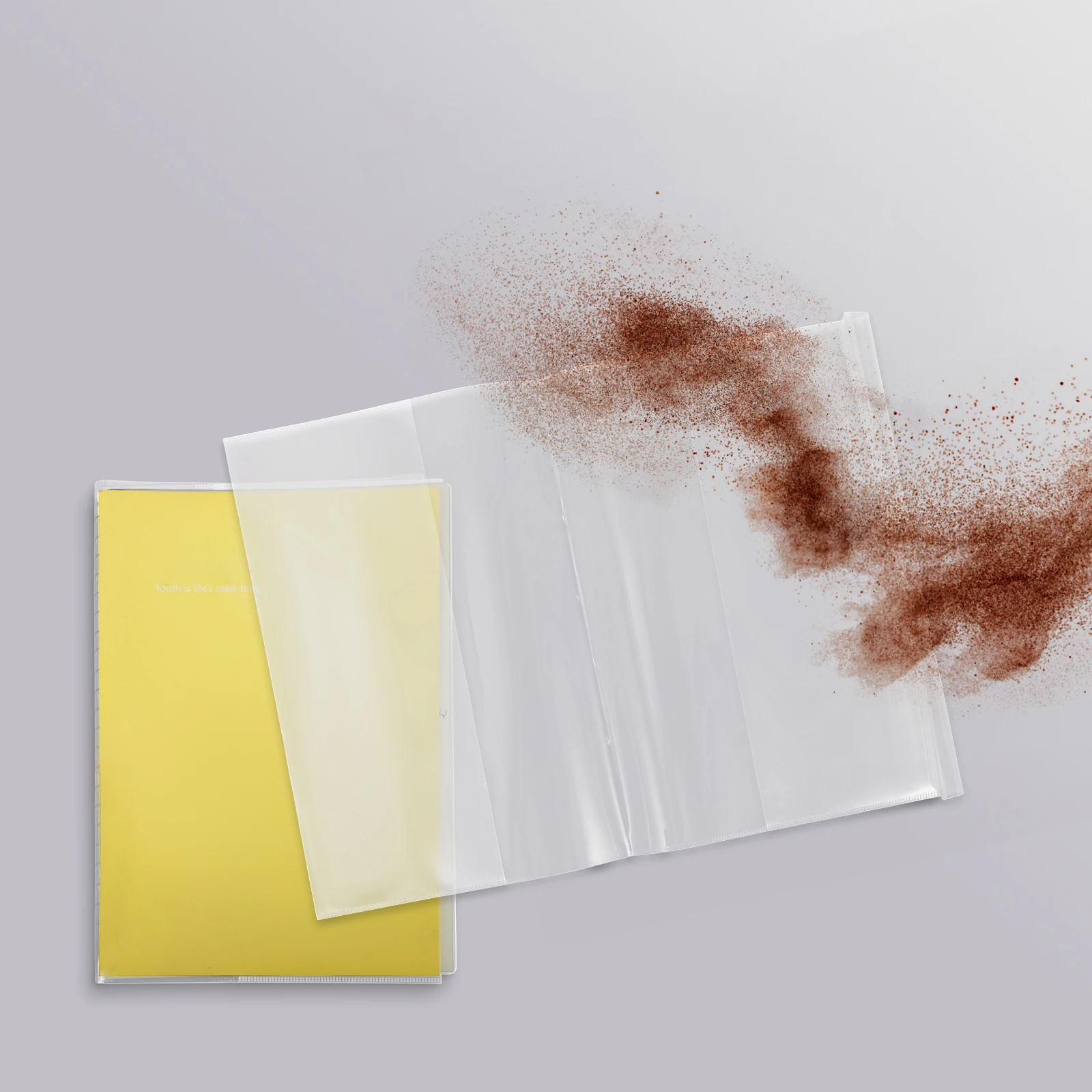 Прозрачные защитные чехлы для книг