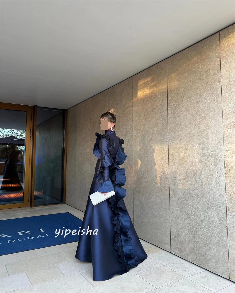 Длинные платья jiayigong s с драпировкой - Фотография_3