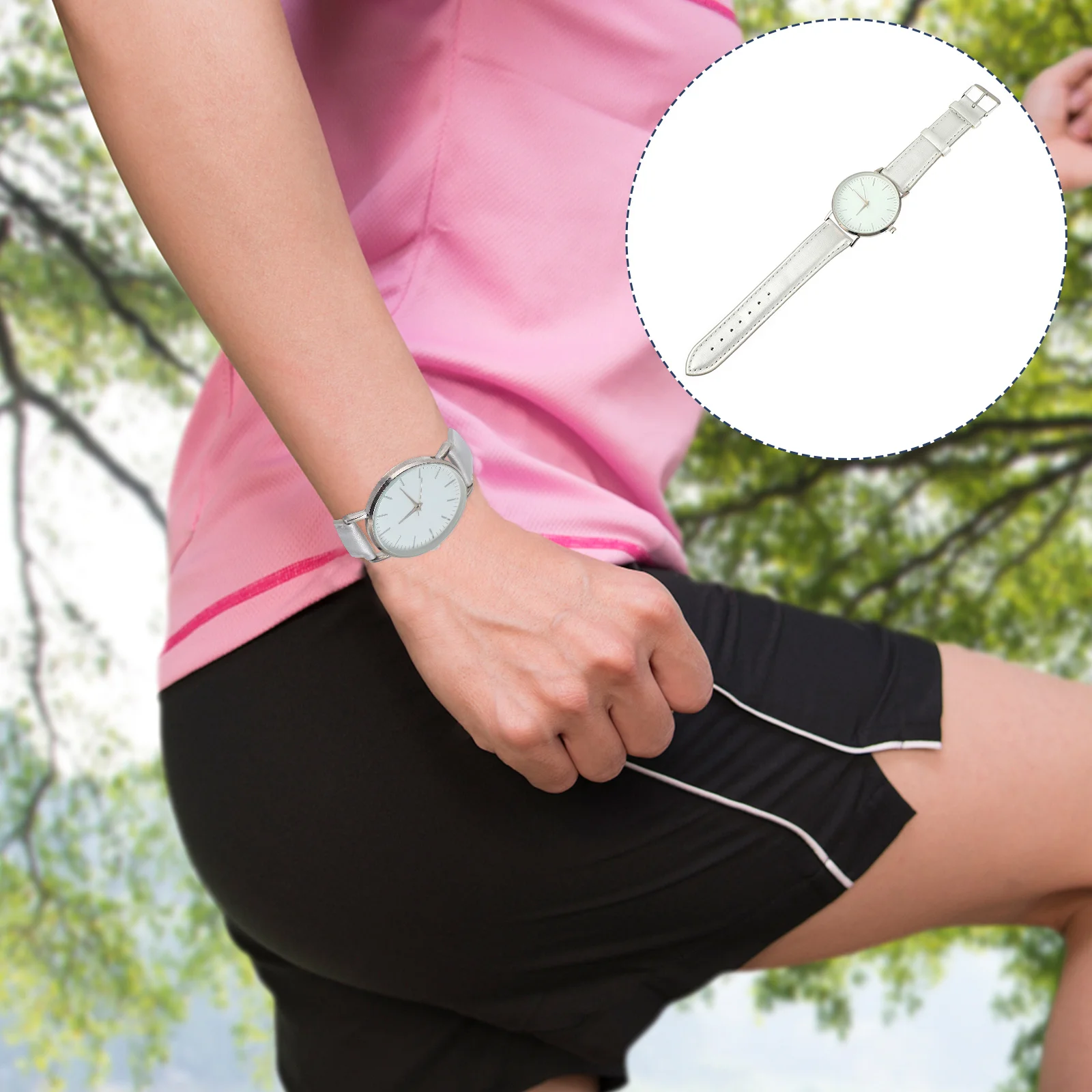 Серебряные часы наручные часы из