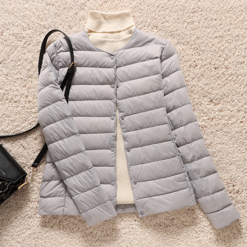 Женская ультра легкая куртка на - Фотография_4