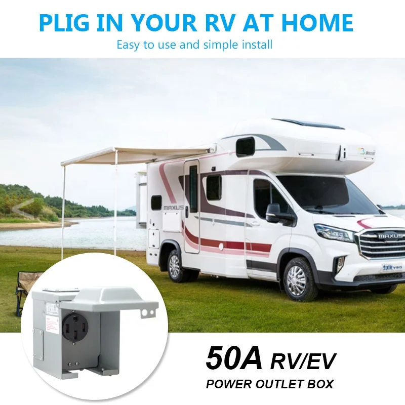 50a nema 14-50r розетка box розетка - Фотография_4