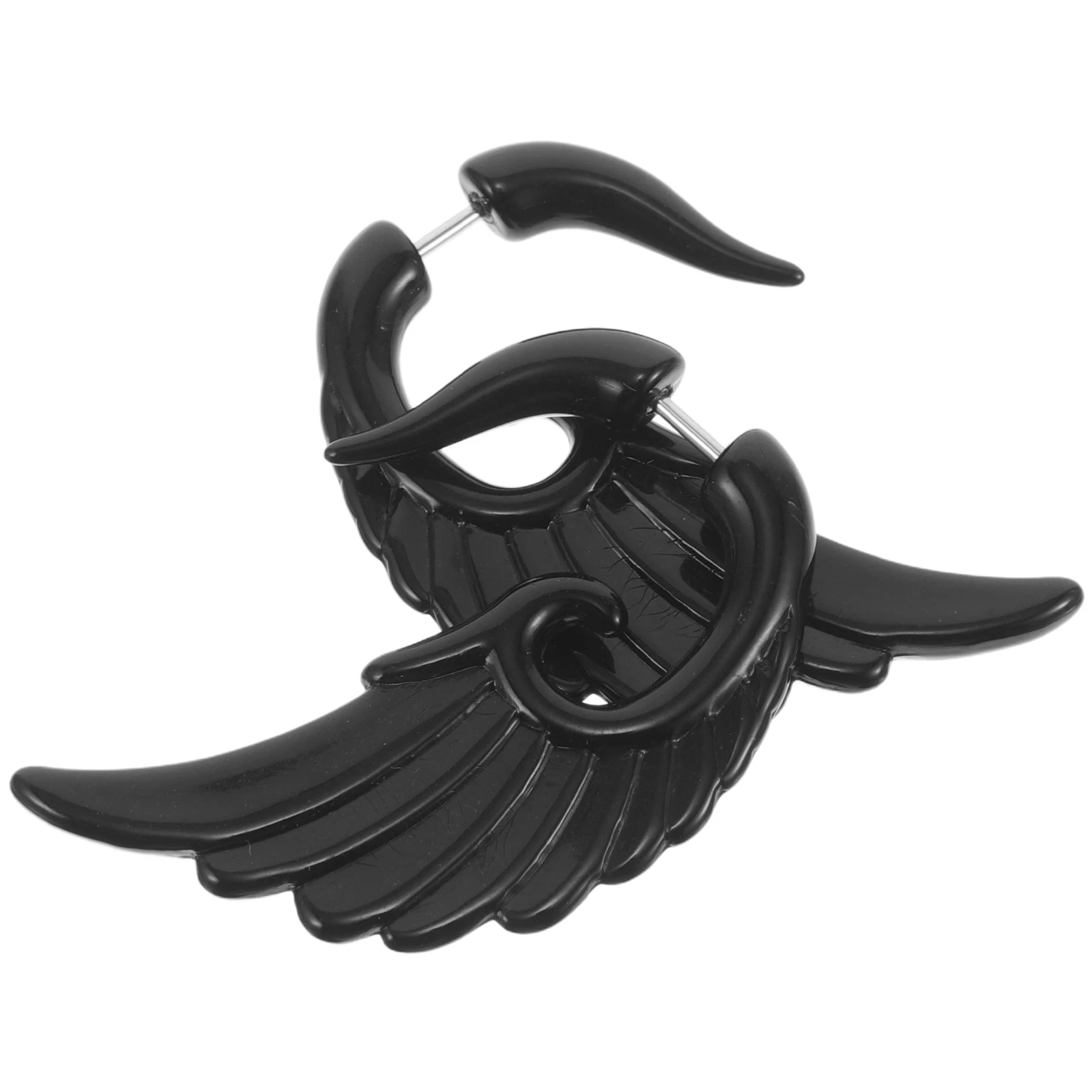 1 пара акриловых серег для мужчин