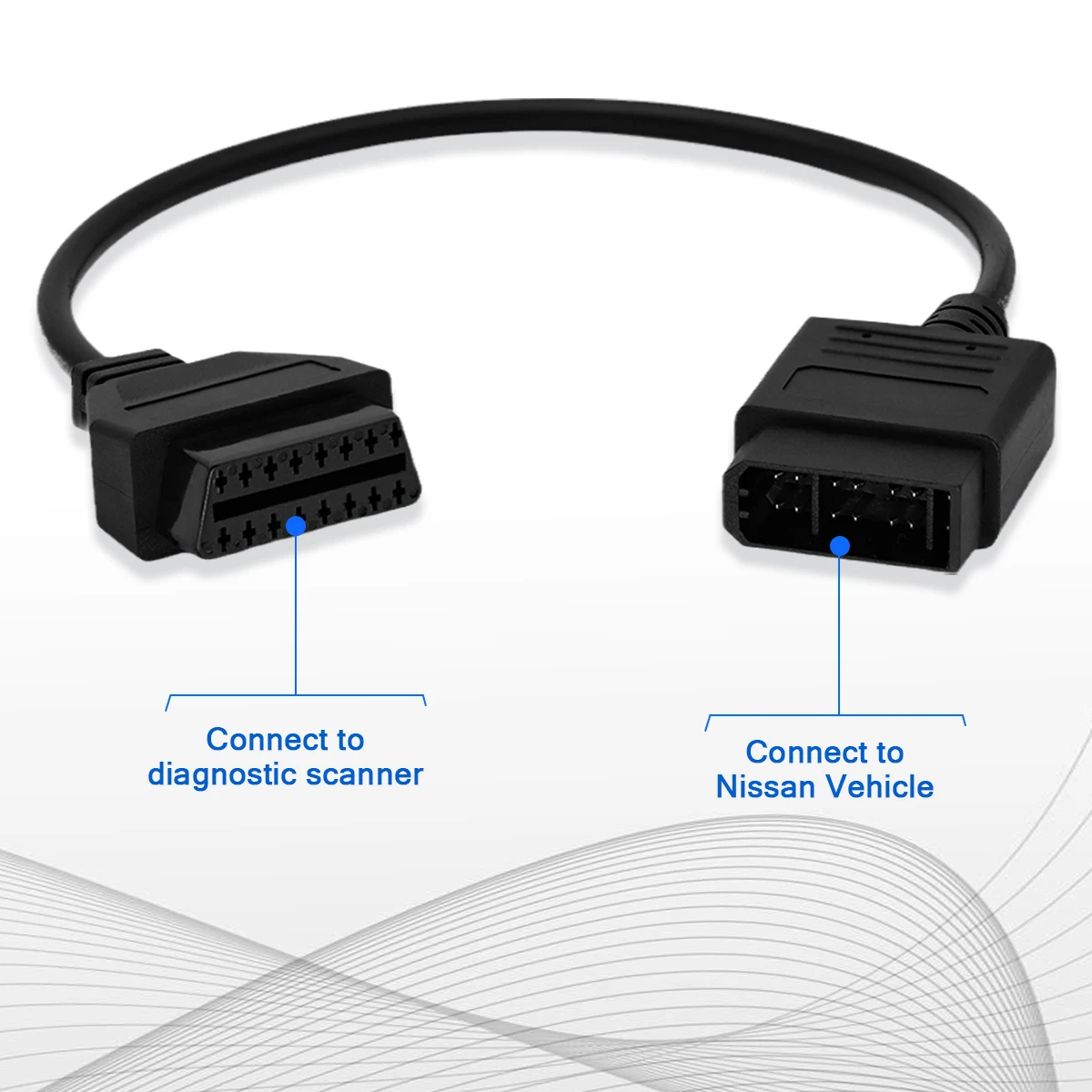 Диагностический адаптер obd for nissan - Фотография_4