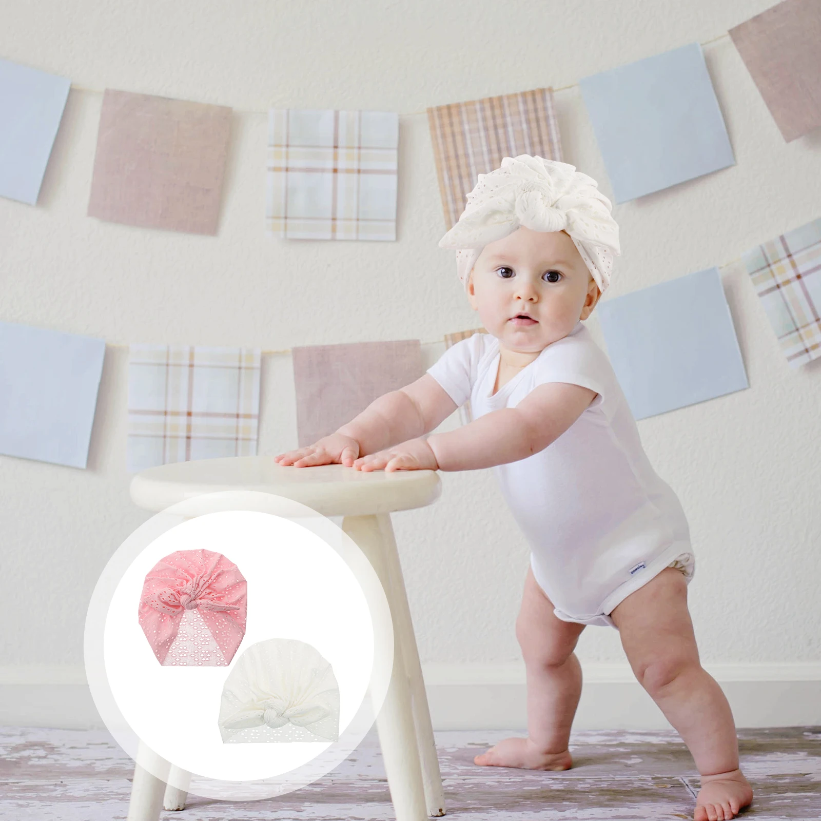 Индийская шапка с кроличьими ушками - Фотография_6