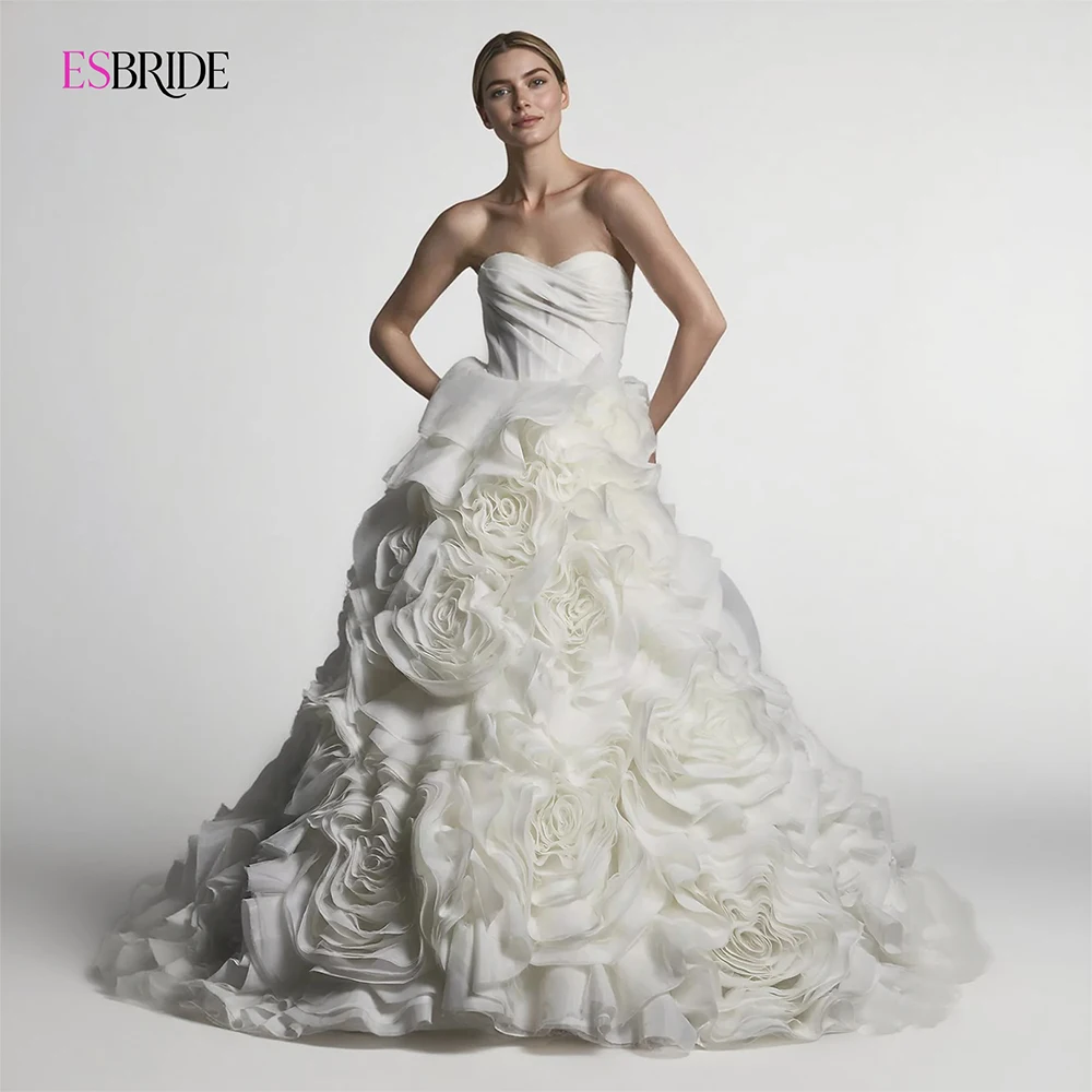 Esbride бальное платье из органзы
