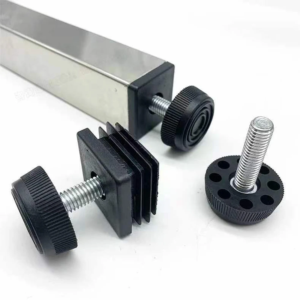 Квадратные регулируемые коврики для ног с гайками m8 - Фотография_2