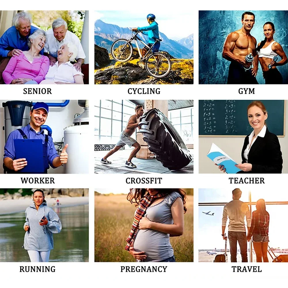 Faattqq 1 пара компрессионных носков для мужчин и женщин - Фотография_6