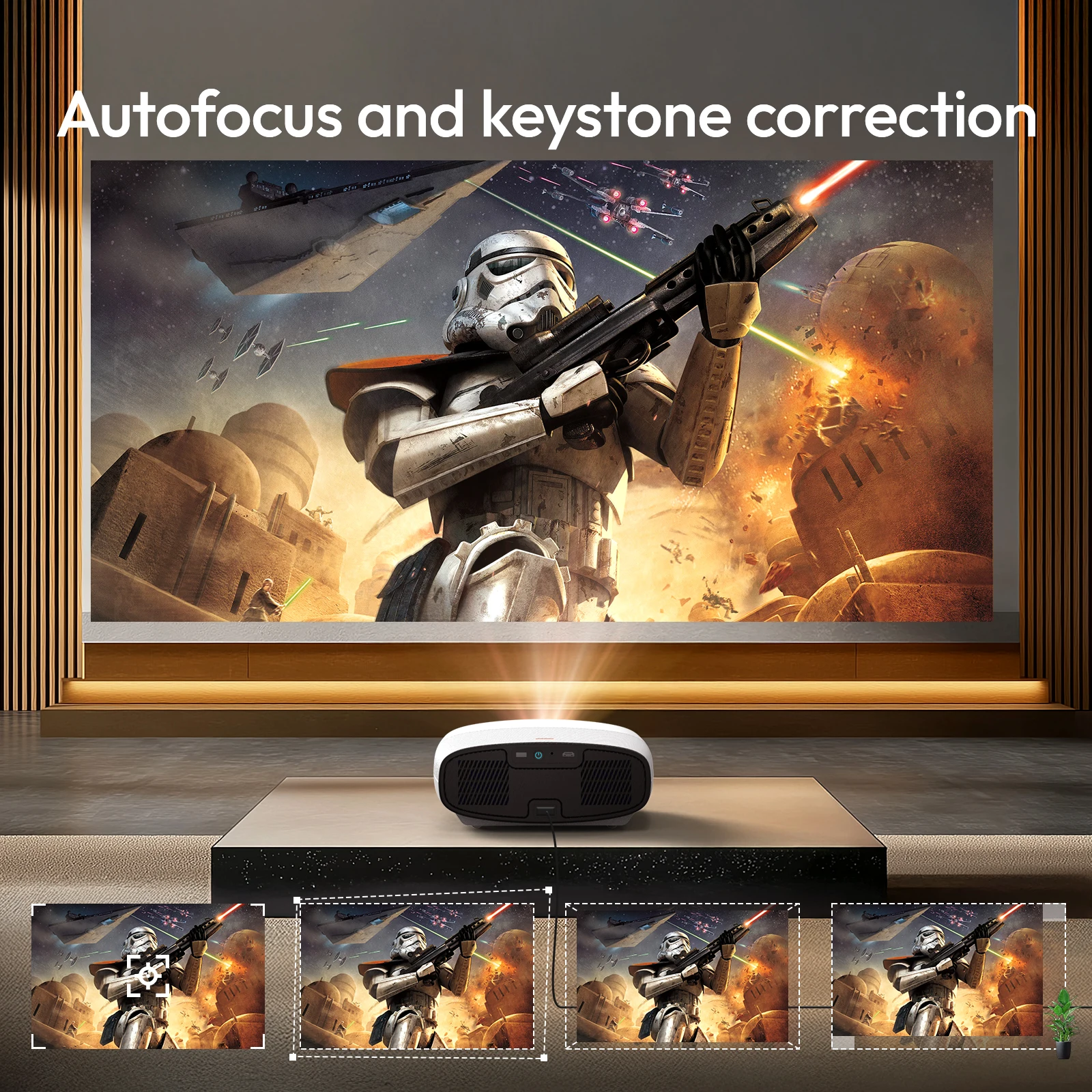 Vevshao a22 full hd 1080p проектор - Фотография_3