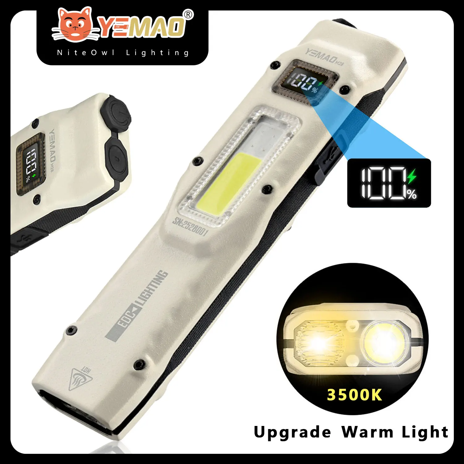 Yemao m28 тактический фонарик 880 - Фотография_2