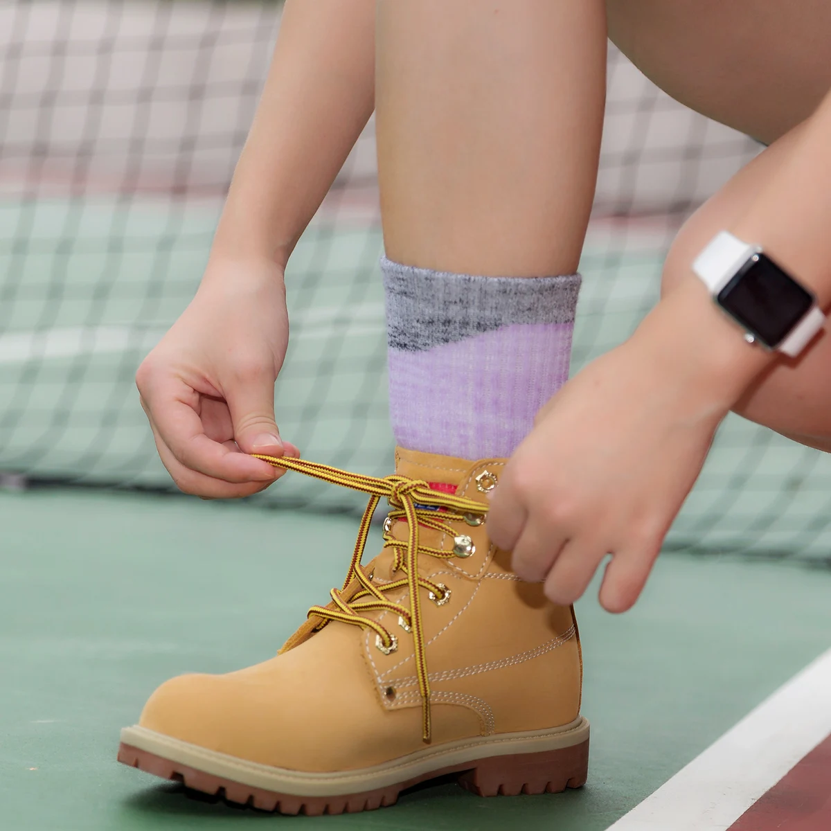 Женские влагоотводящие походные носки yuedge - Фотография_6