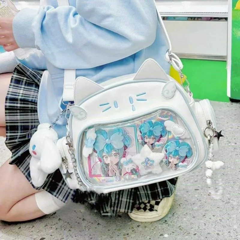 Новая корейская сумка y2k kawaii cat ita - Фотография_3