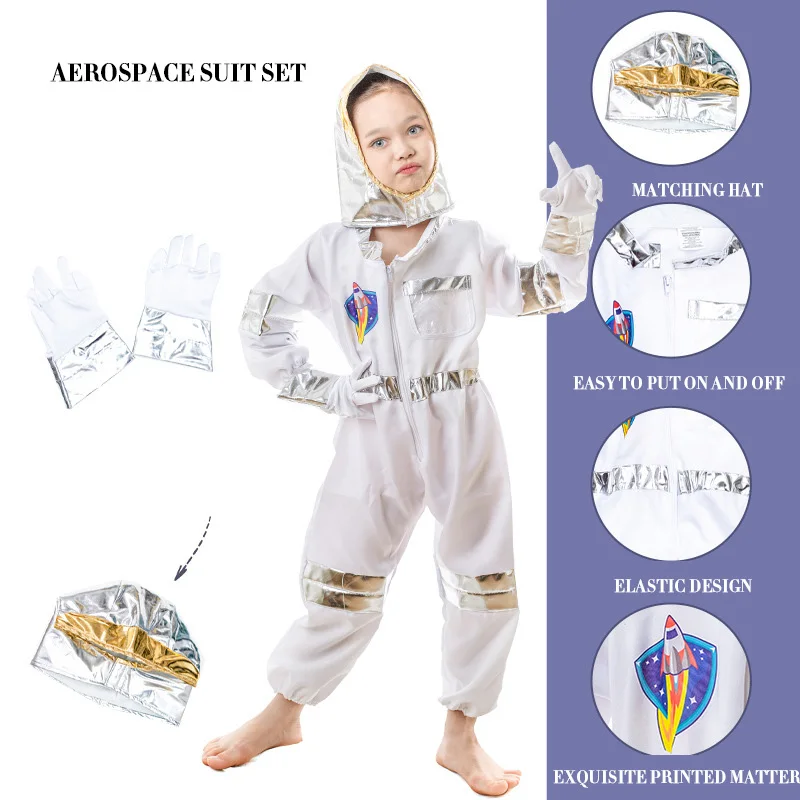 Костюм космонавта для ролевых игр для мальчиков и девочек - Фотография_4