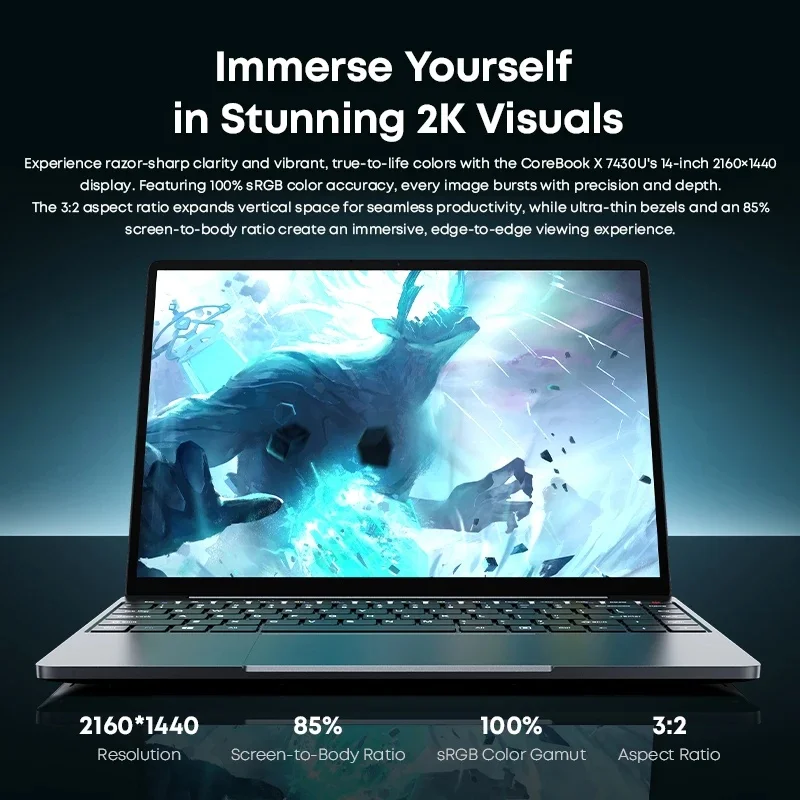 Игровой ноутбук chuwi corebook x - Фотография_6