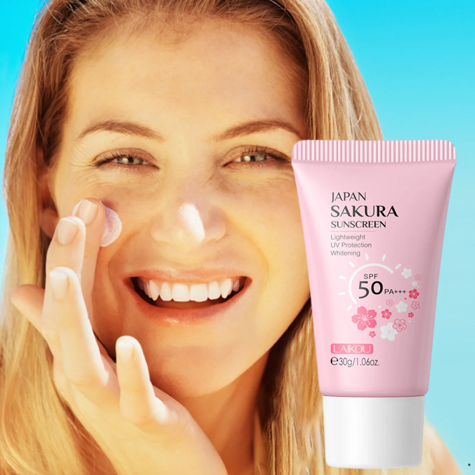 Солнцезащитный крем-протектор sakura - Фотография_5