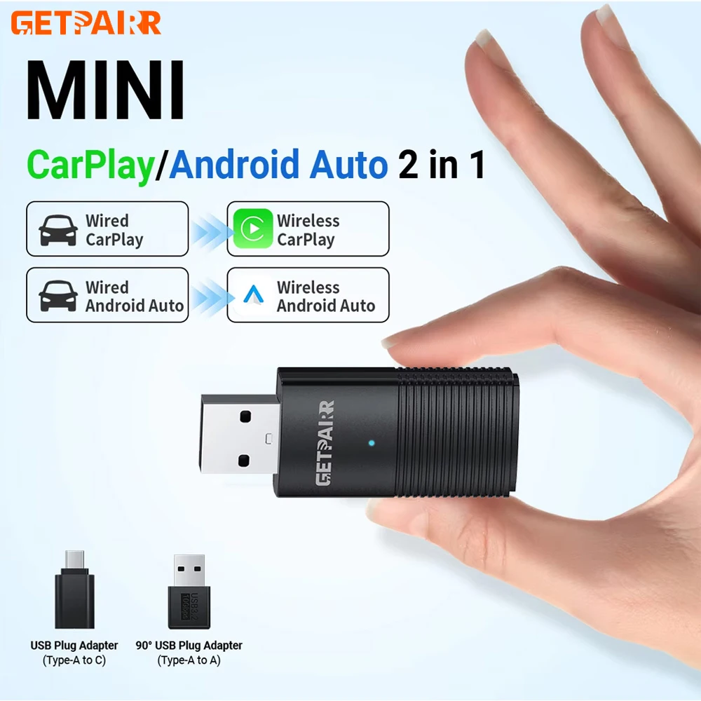 Getpairr беспроводной carplay dongle