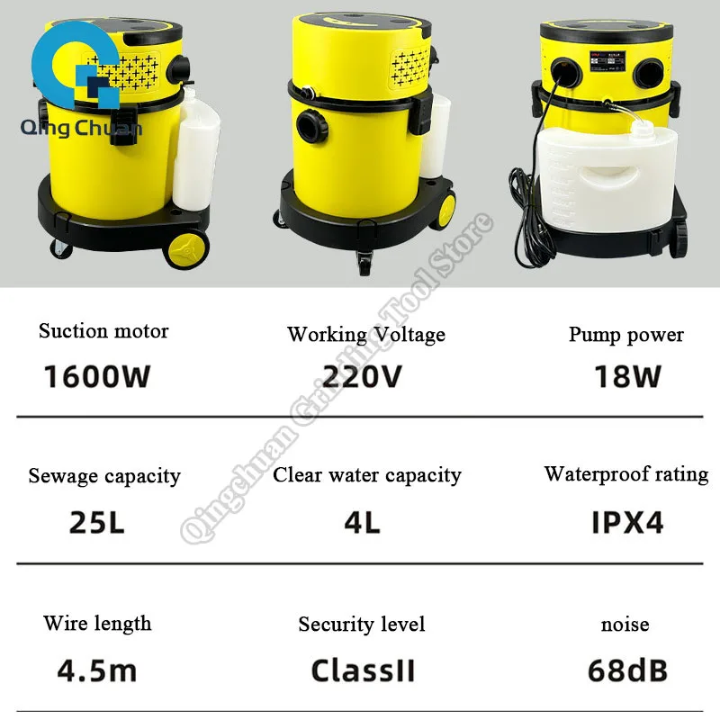 Чистящая машина встроенная всасывающая - Фотография_6