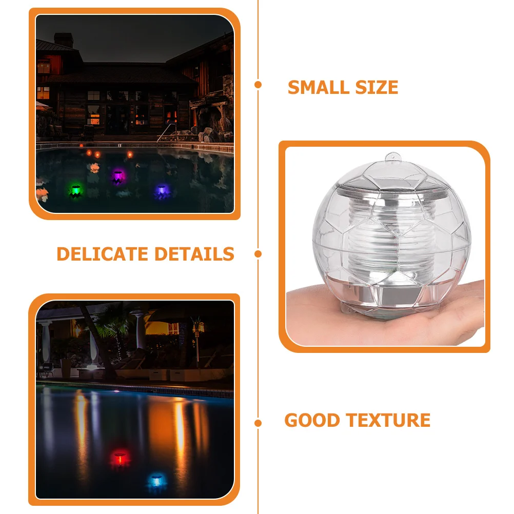 Плавающий светильник для бассейна на солнечной энергии - Фотография_3