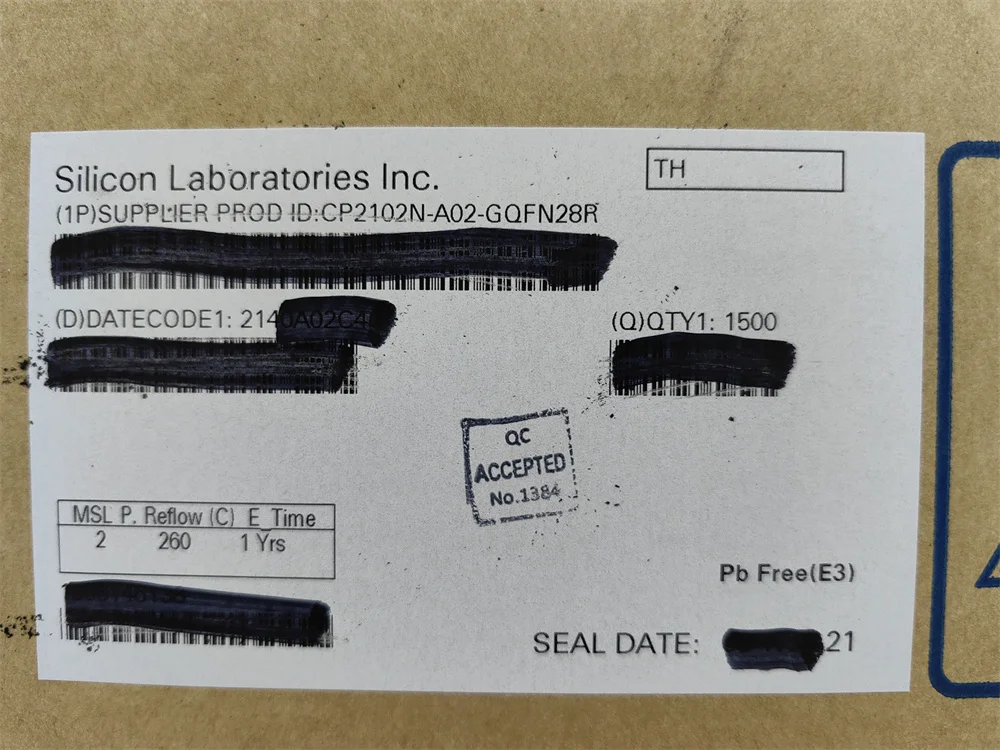 Cp2102n-a02-gqfn28r высокое качество - Фотография_5