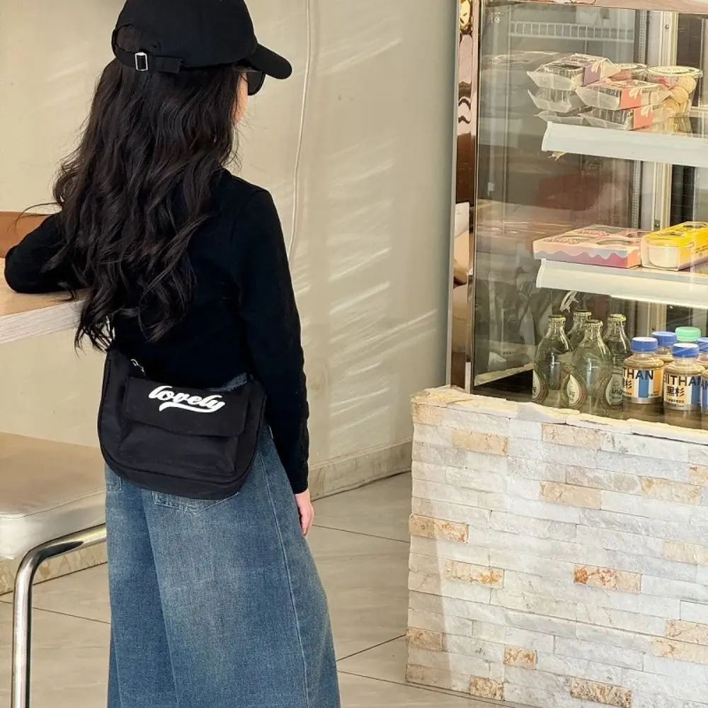 Повседневная детская спортивная сумка с буквами для мальчиков и девочек - Фотография_4