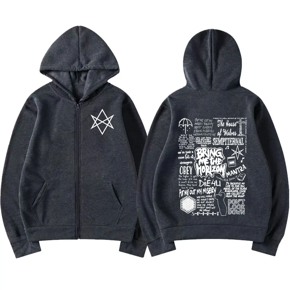 Толстовка bringme thehorizon на молнии - Фотография_2