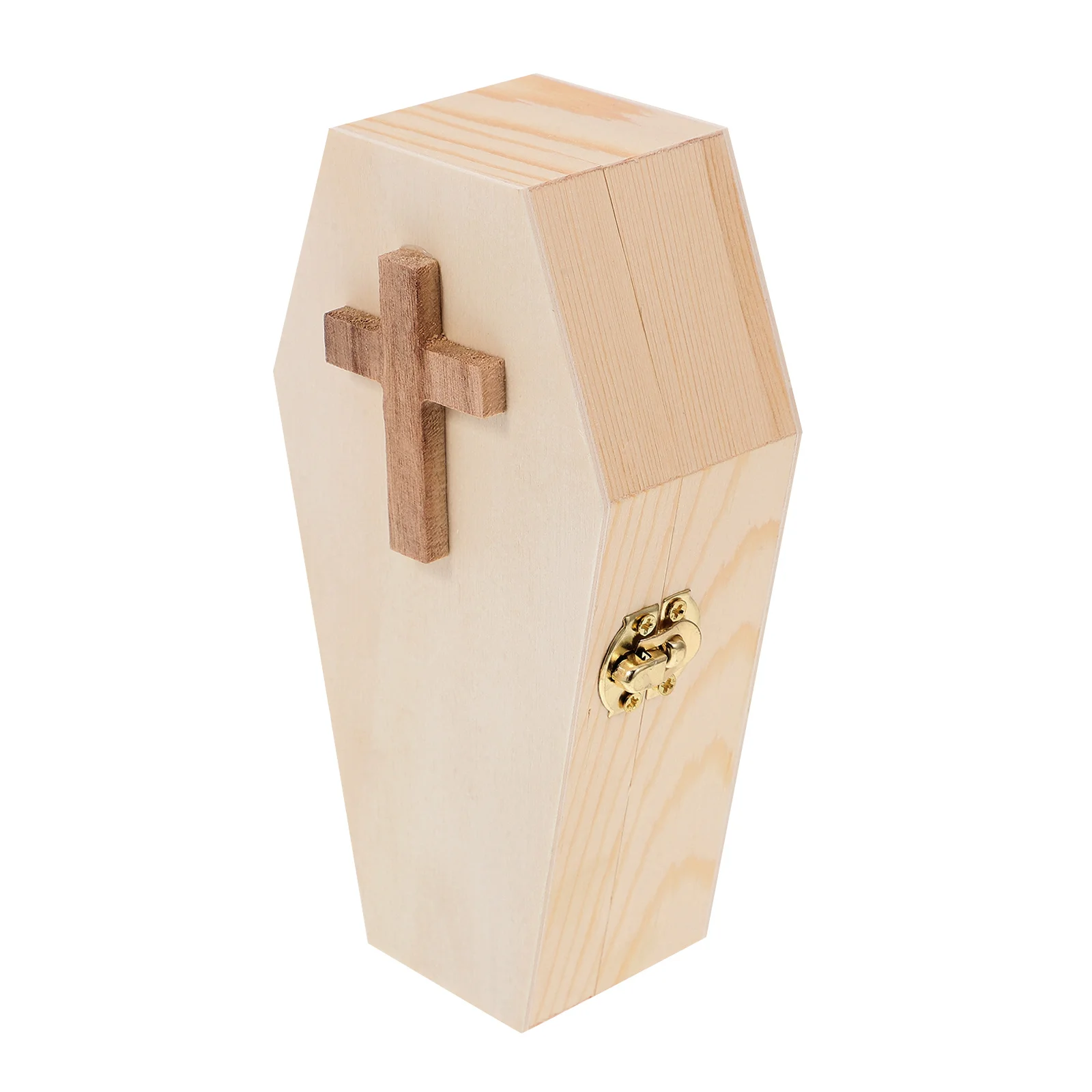 Маленькая деревянная коробка для конфет в виде гроба - Фотография_4