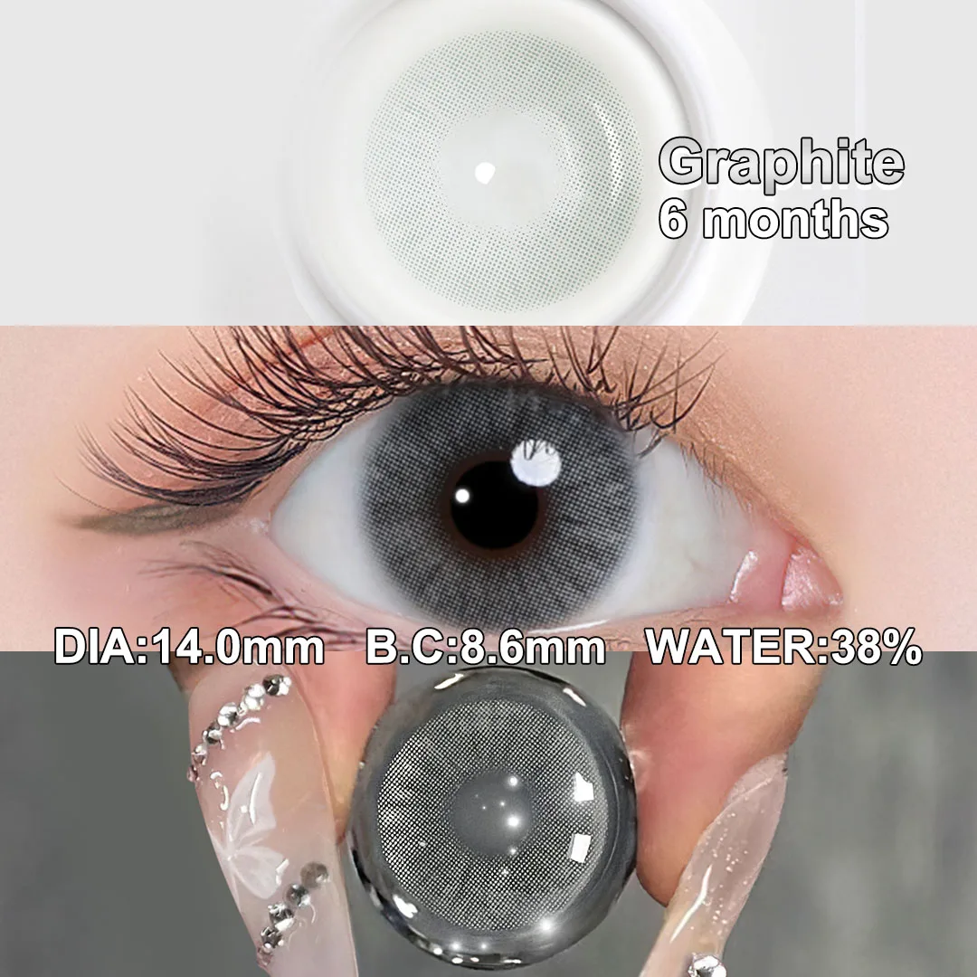 Контактные линзы для глаз цветные - Фотография_3