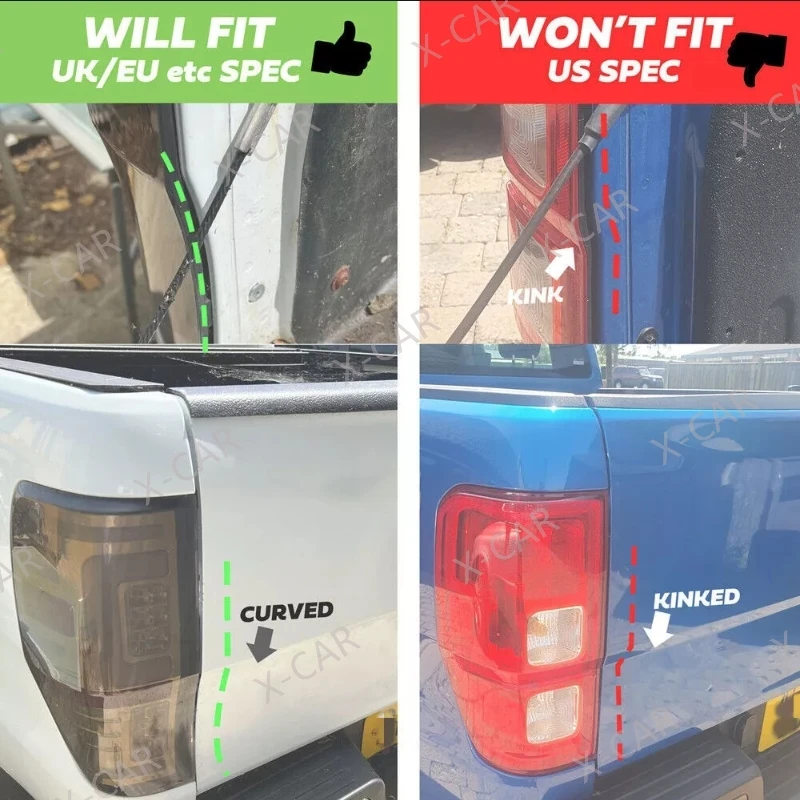 Задний фонарь для ford ranger t6 europe version 2011 2012 2013-2019 - Фотография_2