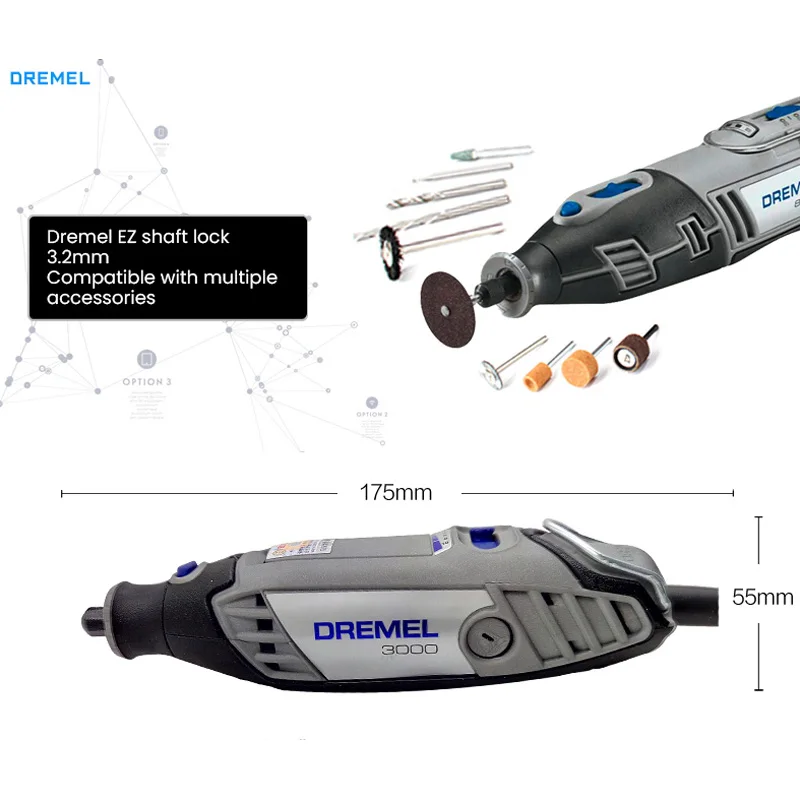 Электрическая шлифовальная машина dremel мощностью 120w - Фотография_5