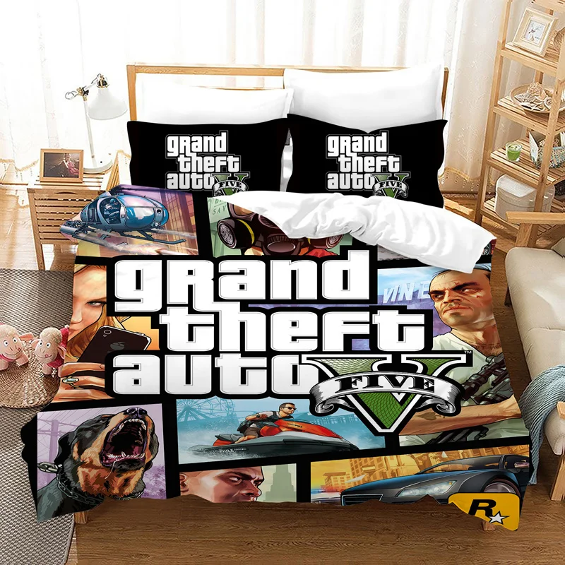 Комплект постельного белья game gta v